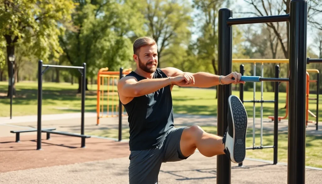 park exercise equipment