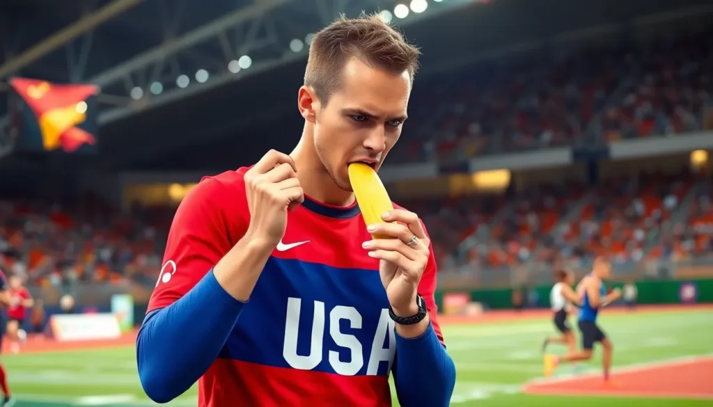 food for athletes during competition